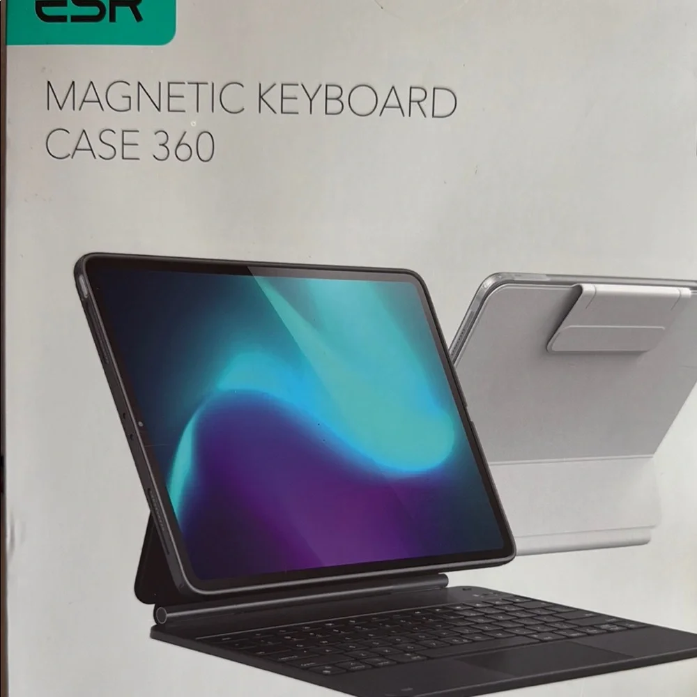 Black Tablet Keyboard Case for iPad Air 13